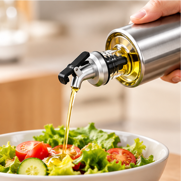 Aceitero De Vidrio De 500 ml