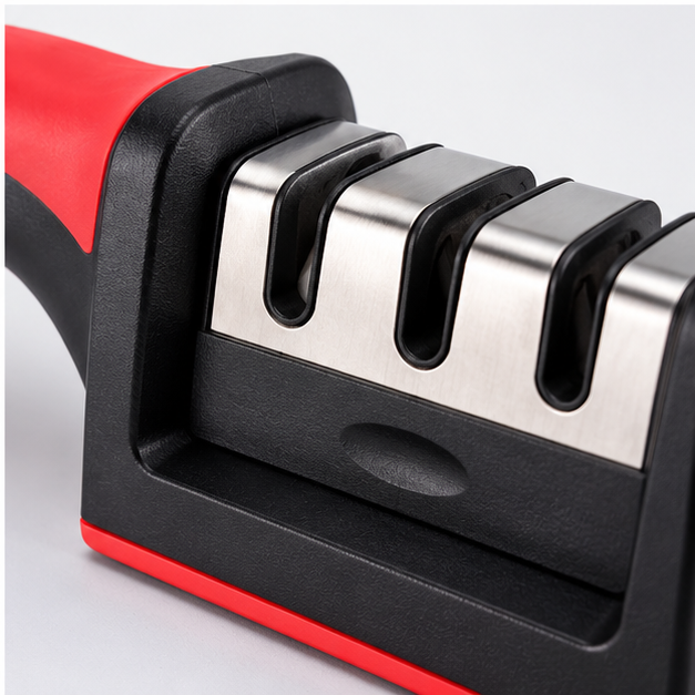Afilador De Cuchillos y Tijeras Profesional Con Base Antideslizante