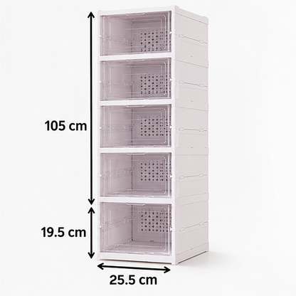 Estante Organizador Para Zapatos de 6 Niveles Blanco